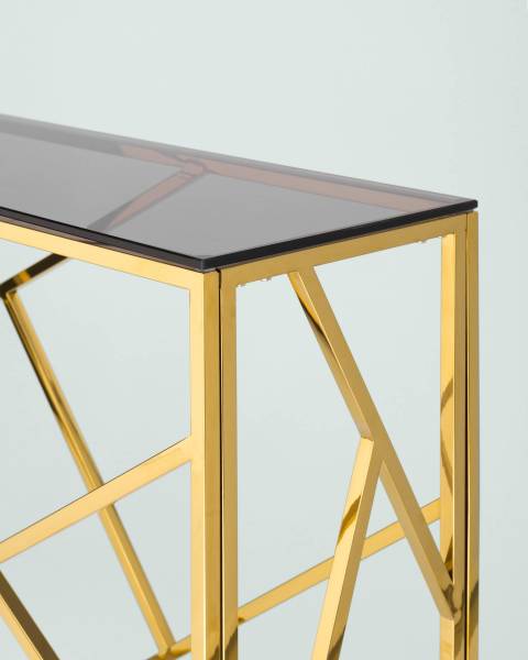 Консоль Арт Деко ECST-015-TG-SK (115x30)