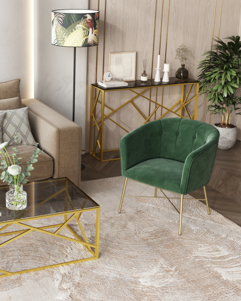 Консоль Арт Деко ECST-015-TG-SK (115x30)