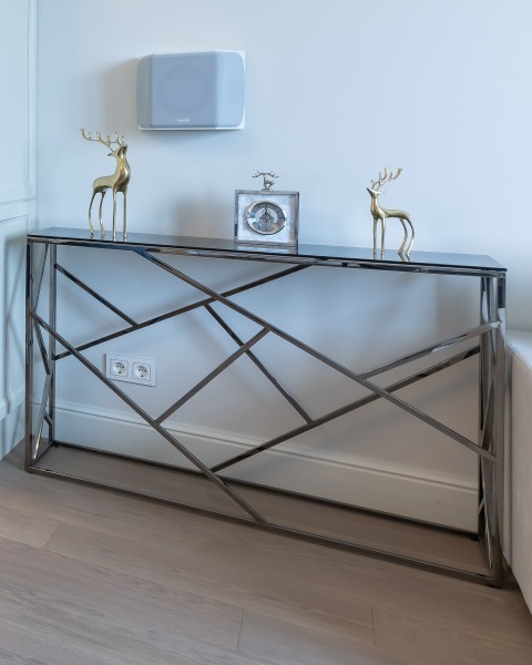 Консоль Арт Деко ECST-015-BG-SK (115x30)