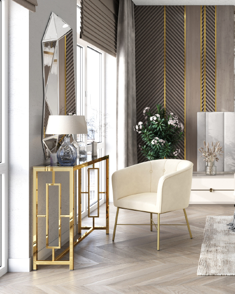 Консоль Бруклин ECST-013-TG-SK (115x30)