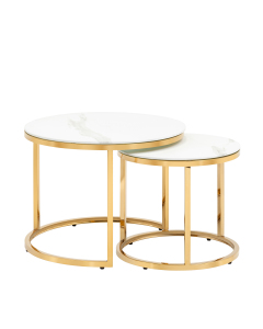 Журнальный стол Селена EET-131-2S-TG white