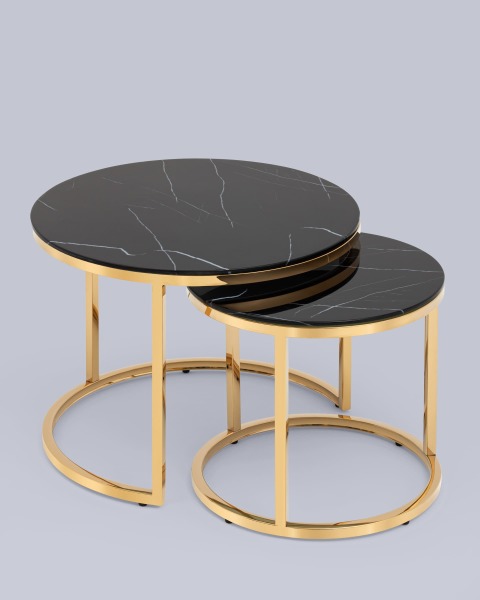 Журнальный стол Селена EET-131-2S-TG black