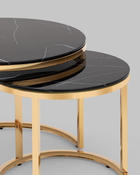 Журнальный стол Селена EET-131-2S-TG black