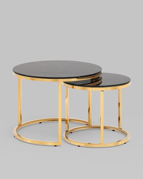 Журнальный стол Селена EET-131-2S-TG black