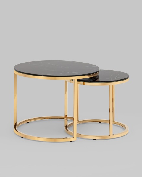 Журнальный стол Селена EET-131-2S-TG black