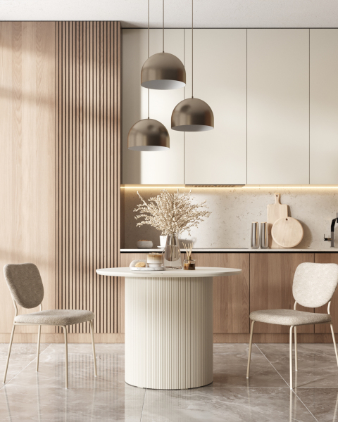 Кухонный стол Ballet DT-2102-S beige 2 top DUAL