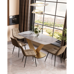 Кухонный стол Аврора DF0093DT 160 DUAL