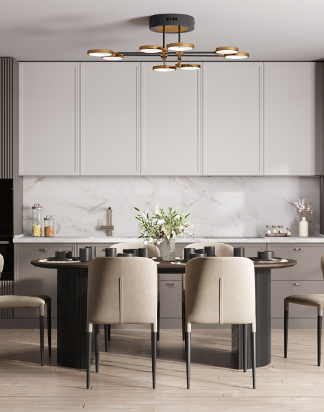 Кухонный стол Ballet DT-2103-BP dw73054 top DUAL