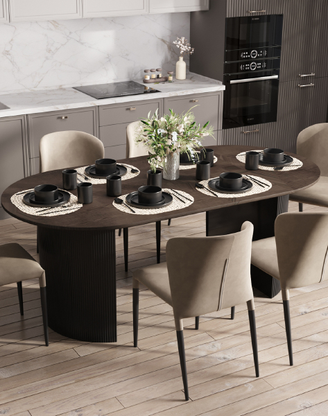 Кухонный стол Ballet DT-2103-BP dw73054 top DUAL