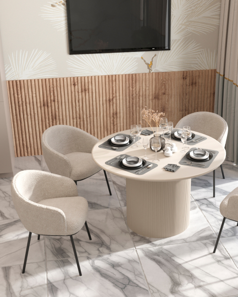 Кухонный стол Ballet DT-2102-B beige 2 top DUAL