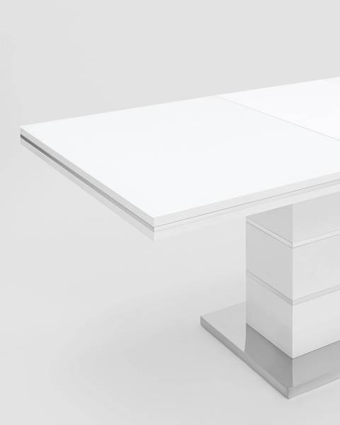 Кухонный стол Глазго N-115-160-HGW DUAL