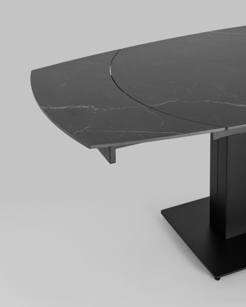 Кухонный стол Хлоя DF120T 120 black DUAL