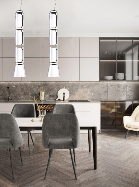 Светильник подвесной Ivo 0749PLB-4BK