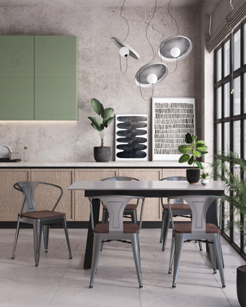 Кухонный стол Детройт DT-935-GR-160 DUAL