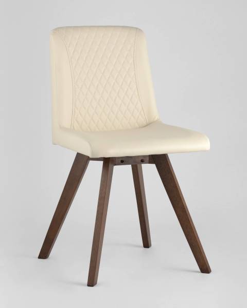 Комплект стульев MARTA LW1902-G PU CREAM GRID-KOROB4