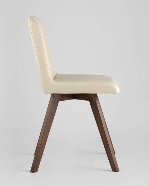 Комплект стульев MARTA LW1902-G PU CREAM GRID-KOROB4