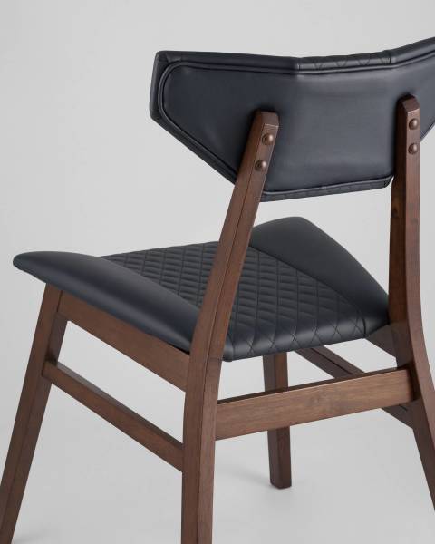 Комплект стульев Tor LW1903-G PU DARK BLUE GRID-KOROB4