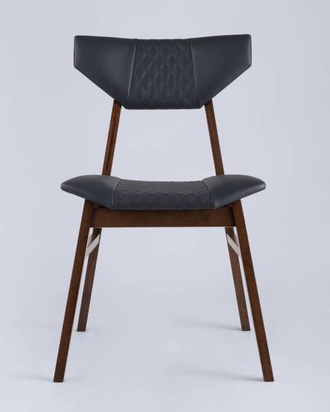 Комплект стульев Tor LW1903-G PU DARK BLUE GRID-KOROB4