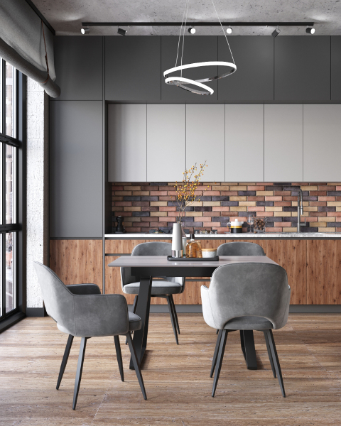 Кухонный стол Детройт DT-935S-GR-120 DUAL