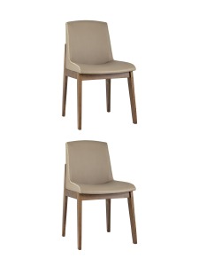 Комплект стульев LOKI LW1808 PVC MONTERY 3594 X2