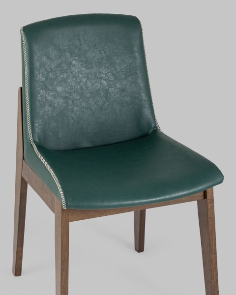 Комплект стульев LOKI LW1808 PU GREEN EY416 X2