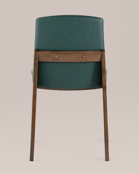 Комплект стульев LOKI LW1808 PU GREEN EY416 X2