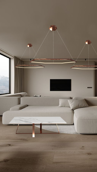 Подвесная люстра Kosmina 0873CL-18PG