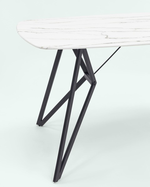 Кухонный стол Денвер DT-904G-W-140 DUAL