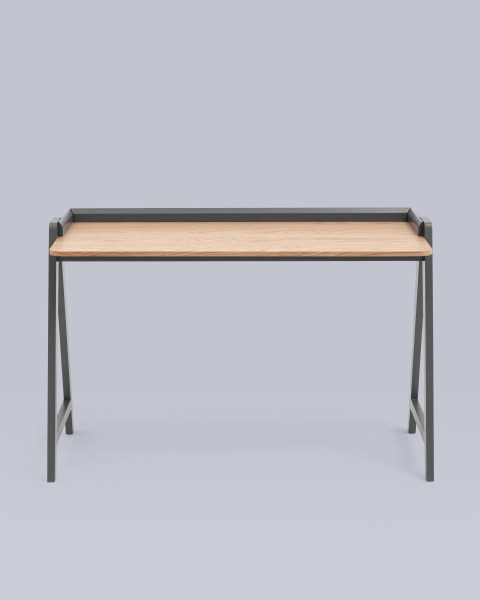 Стол письменный Pyramid T-002 natural / grey