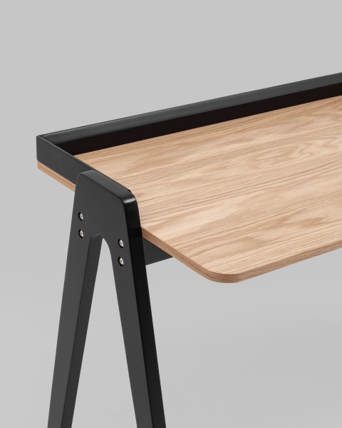 Стол письменный Pyramid T-002 natural / black