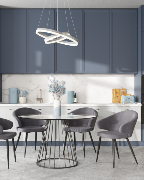 Кухонный стол Ливерпуль FDC7012 GB glass top DUAL