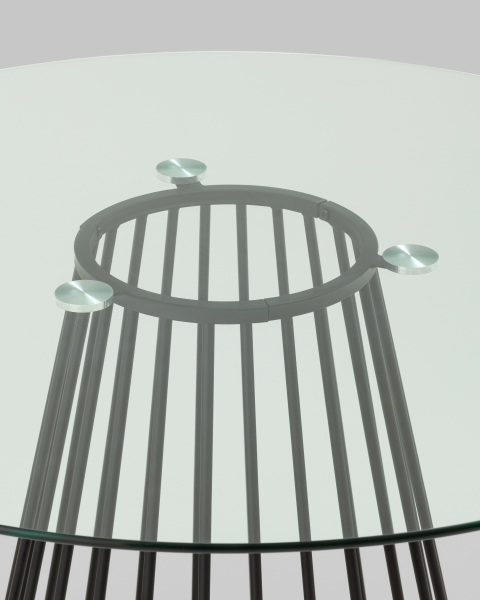 Кухонный стол Ливерпуль FDC7012 GB glass top DUAL