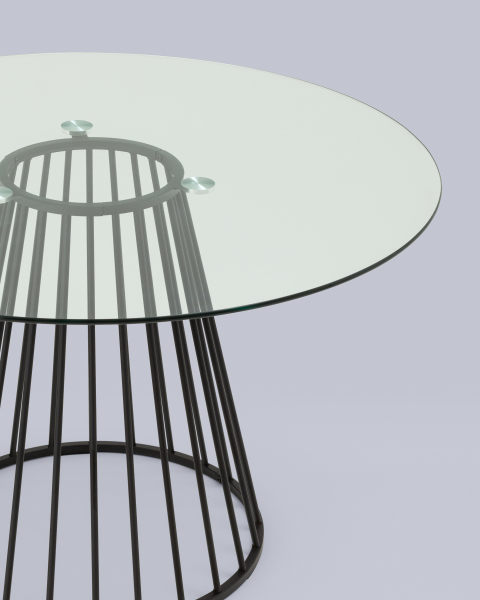 Кухонный стол Ливерпуль FDC7012 GB glass top DUAL