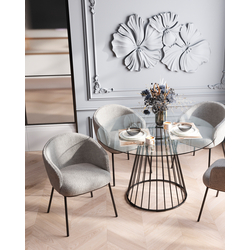 Кухонный стол Ливерпуль FDC7012 GB glass top DUAL