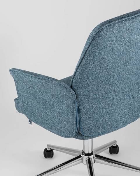 Кресло офисное Simona THOMASINA TWEED BLUE