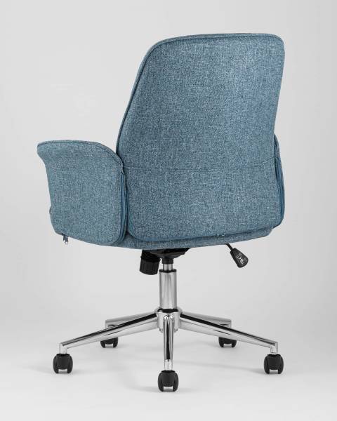 Кресло офисное Simona THOMASINA TWEED BLUE