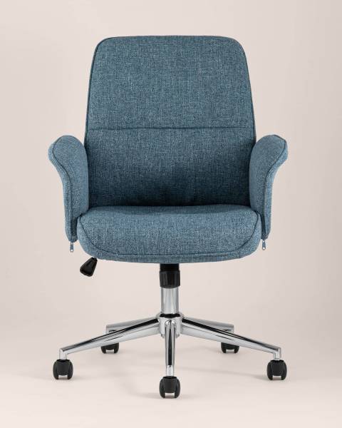 Кресло офисное Simona THOMASINA TWEED BLUE