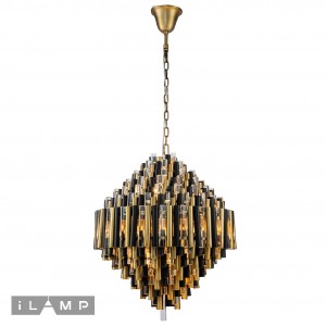 Подвесная люстра Tribeca 097D-12 MBR+BK