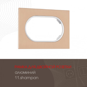 Рамка Am-502.11 502.11-double.shampan