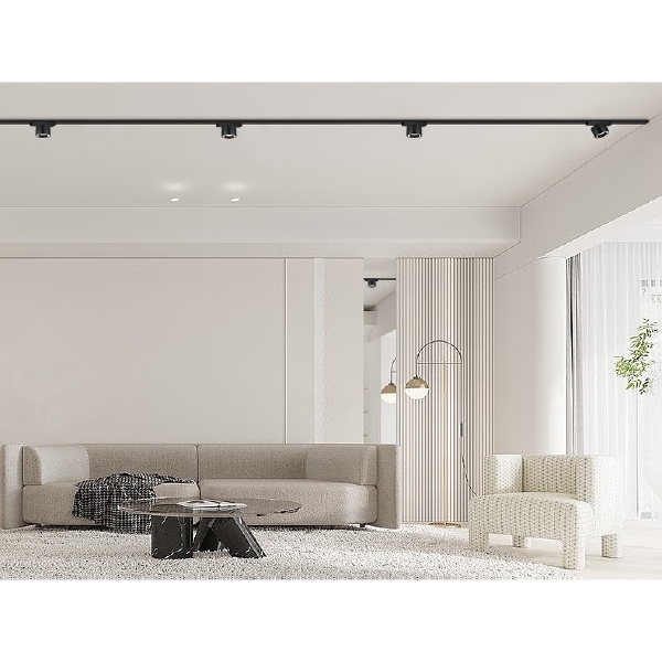 Трековый светильник VISION48/25 4825-049-D74-10W-60DG-3000K-BK