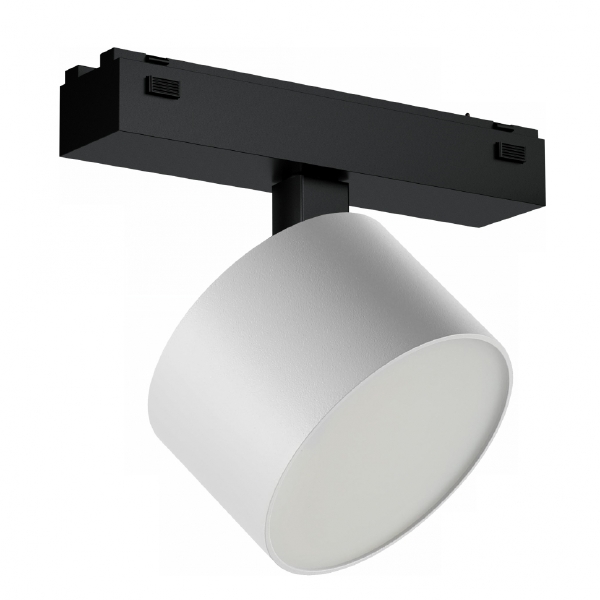 Трековый светильник VISION48/25 4825-047-D90-10W-110DG-4000K-WH