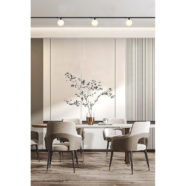 Трековый светильник VISION48/25 4825-046-D120-6W-340DG-4000K-BK
