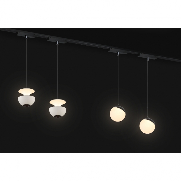 Трековый светильник VISION48/25 4825-044-D80-6W-38DG-3000K-WH