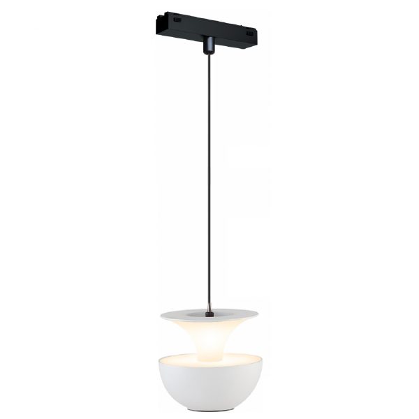 Трековый светильник VISION48/25 4825-044-D80-6W-38DG-3000K-WH
