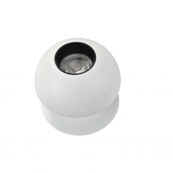 Трековый светильник VISION48/25 4825-044-D80-6W-38DG-3000K-WH