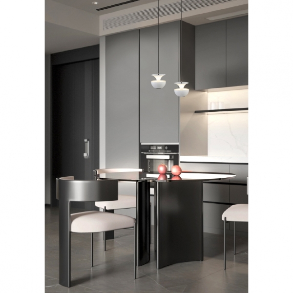 Трековый светильник VISION48/25 4825-044-D80-6W-38DG-3000K-WH
