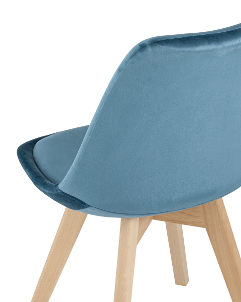 Комплект стульев Frankfurt Y863 velvet dark blue BOX EAMES