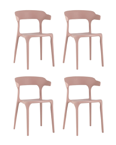 Комплект стульев Neo SL-7082 pink 90531 BOX