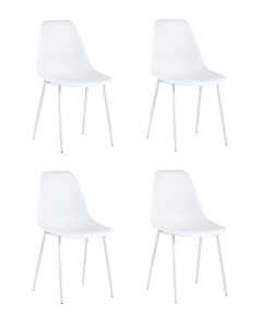 Комплект стульев Kon KONWIN CHAIR WHITE BOX