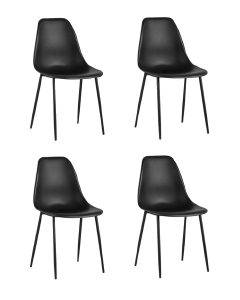 Комплект стульев Kon KONWIN CHAIR BLACK BOX